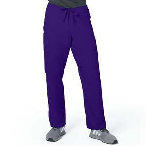 lot 66659 image: APPEARS NEW - Landau Unisex Straight Leg Scrub Pant  Style 85221 Grape (Size Medium) 2 Pack