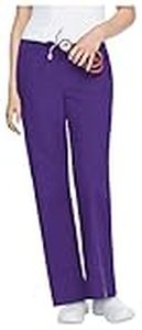 lot 66672 image: APPEARS NEW - Landau Flare Leg Pant Scrub Bottoms Style 83222 Grape & Urbane Style 9502 RPP (Size Medium) 2 Pack