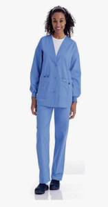lot 66678 image: APPEARS NEW - Landau Womens Cardigan Warm-up Style 7535 BCP (Size Large)