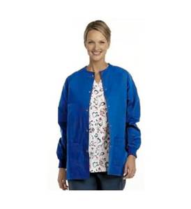 lot 66716 image: Fashion Seal Healthcare Scrub Jacket (Size Small)