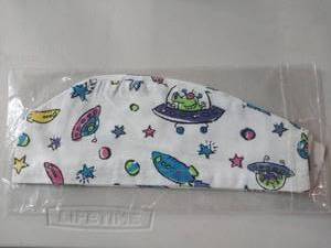 lot 66737 image: FACTORY SEALED - Space Alien UFO Print Scrub Cap