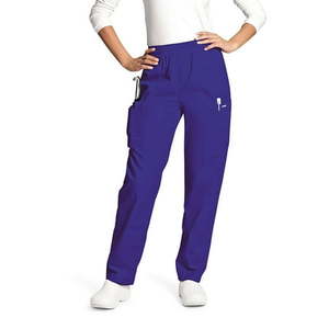 lot 66783 image: APPEARS NEW - Landau Classic Cargo Elastic Waist Pant Scrub Bottoms Style 8501 BGP & Koi Scrub Pants Style 601-R-060 Galaxy (Size Large) 2 Pack