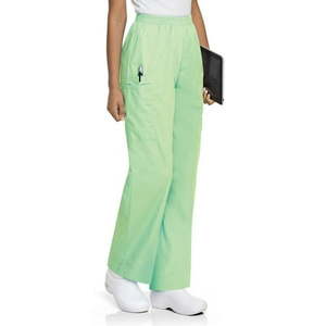 lot 66899 image: APPEARS NEW - Landau Womens Cargo Pant Scrub Bottoms Style 83221 Aloe (Size XS Petite)