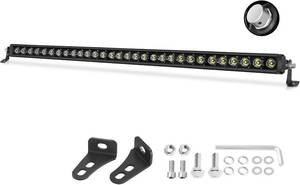 lot 32 image: $76 OFFROADTOWN 30-Inch Single Row LED Light Bar 300W Spot