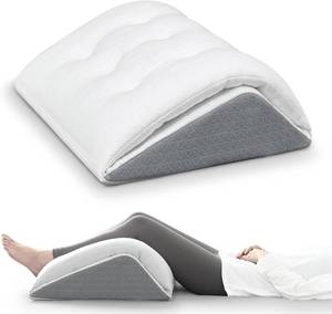 lot 50 image: Shinnwa Knee Wedge Pillow, Convertible Memory Foam Triangle Pillow