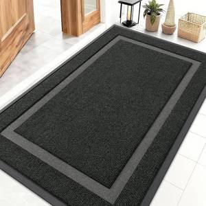 lot 76 image: $125 OLANLY Front Door Mat IndoorOutdoor Waterproof All-Season, 6x4