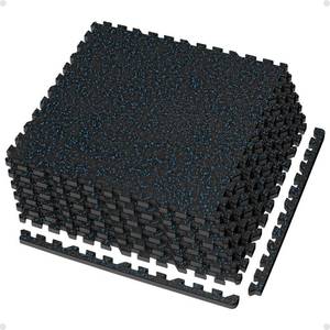 lot 99 image: $70 AIRHOP 0.56in Thick 24 Sq Ft Exercise Mats, 6 Tiles EVA Foam Gym