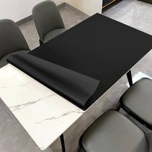 lot 104 image: Dining Table Protector 36x60, 1.8mm Thick, Black