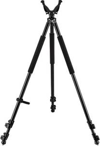 lot 111 image: $70 Shooting Tripods for Rifles with 360 V-Yoke, Adjustable Height