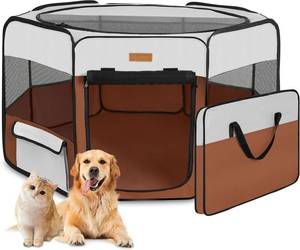 lot 146 image: $95 Dog Playpen, Pet Pen for Cats and Rabbits, Foldable XL Tent