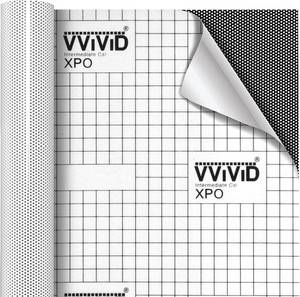 lot 165 image: $56 One-Way Perforated Vinyl Privacy Window Film Roll 10ft x 54in