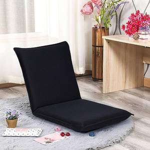 lot 176 image: $48 BestComfort Folding Floor Chair-6-Position Adjustable Back Support