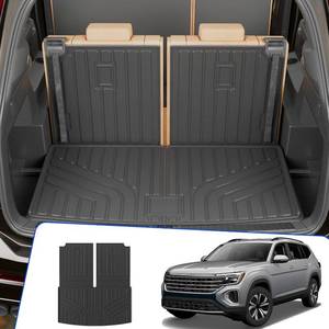 lot 184 image: $58 Rongtaod Cargo Mat 2018-2026 VW Atlas Trunk Mat & Backseat Cover