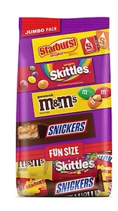 lot 255 image: 31.59-ounce jumbo bulk bag of Mars Mixed Chocolate Sugar Variety Mix