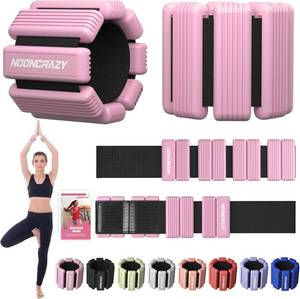 lot 268 image: Pilates Wrist & Ankle Weights for Women - 2 Set (1 lb & 2.2 lb)
