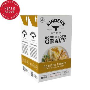 lot 271 image: Kinders Roasted Turkey Bone Broth Gravy Mix, 17 oz., 2 pk.