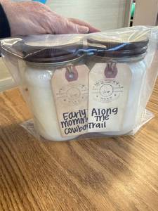 lot 273 image: Two pack of whiskey, boat candles, 16 ounce each