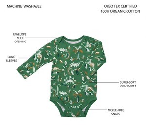lot 285 image: Members, Mark, baby organic cotton bodysuits four pack newborn