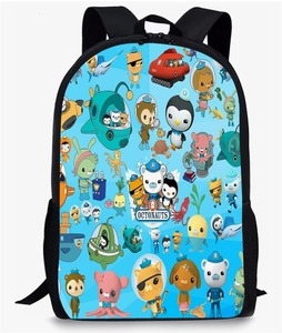 lot 298 image: 2 pack Octonauts Backpack Travel Backpack Cute School Backpack Large Capac
