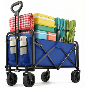 lot 2997 image: Collapsible Utility Wagon with All-Terrain Wheels - Retail $85