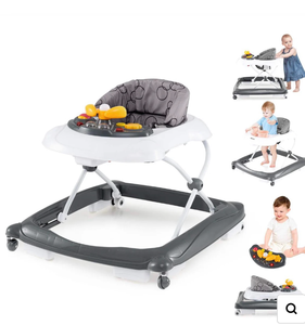 lot 3059 image: Foldable Baby Walker Toddler Activity Center Push Walker - Retail $0