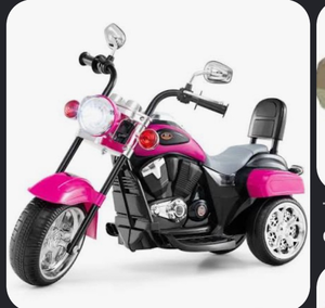 lot 3070 image: 6V Powered Toddler 3wheel Motorbike - Retail $0
