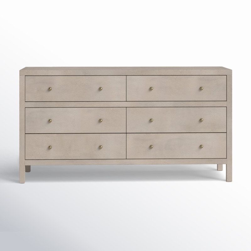 lot 3563004 image: Celine 6-Drawer Dresser - Retail $1,535