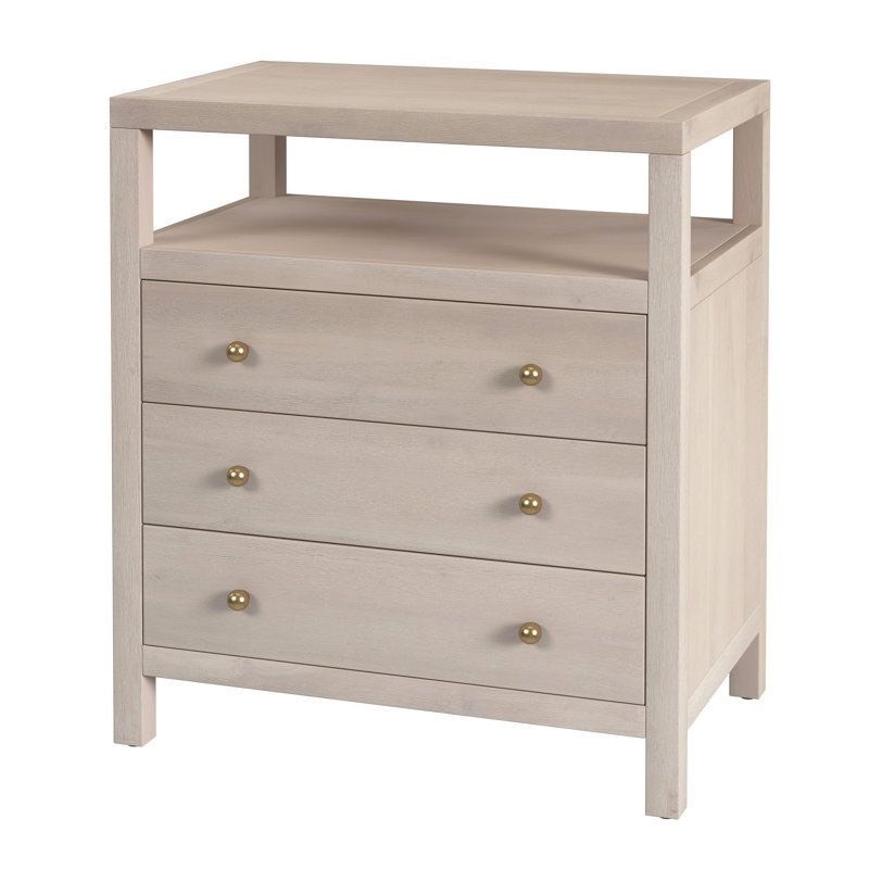 lot 3563006 image: Celine 27 3-Drawer Nightstand - Retail $999