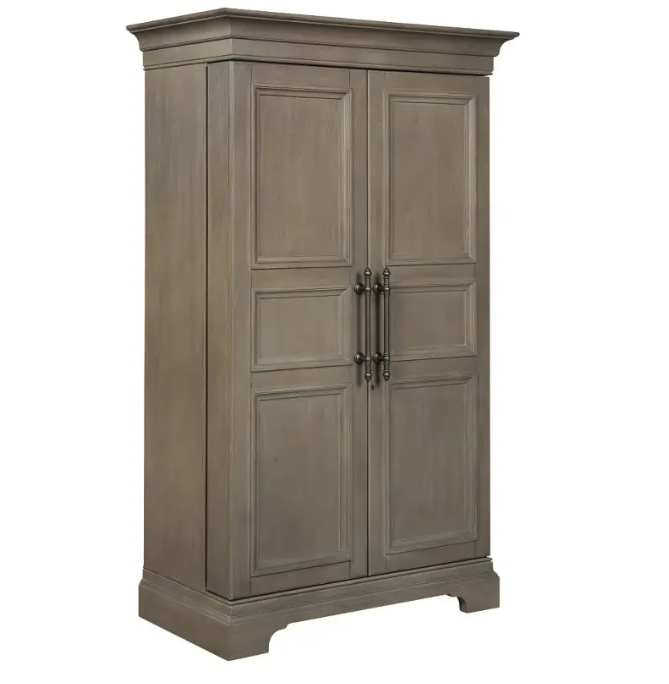 lot 3563007 image: Howard Miller Passport Wine & Bar Cabinet  - Retail $3,098