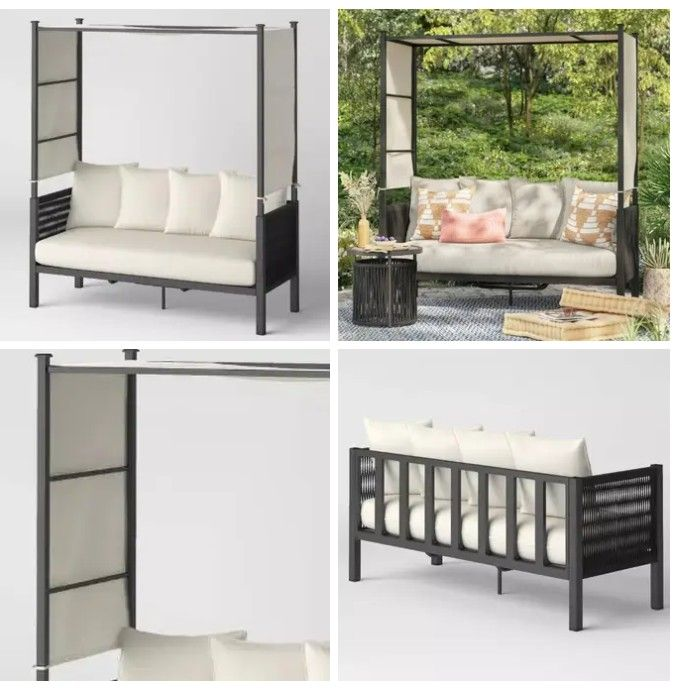 lot 3567119 image: APEX 6 Patio Daybed with Canopy - Project 62 - Retail $700