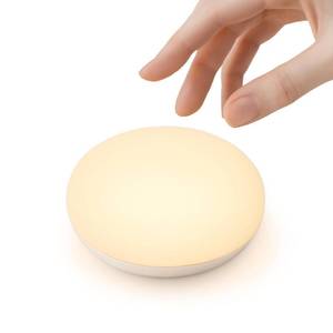 lot 48661 image: Anico Flip Night Light for Newborn Baby Nursery Feeding Diaper Changing Breastfeeding, Changes Feeds Silicone Soft Warm Nightlight, Touch Control Dimmer Portable Lamp, Registry List Shower Infant Mom Tested Powers On - Retail $29