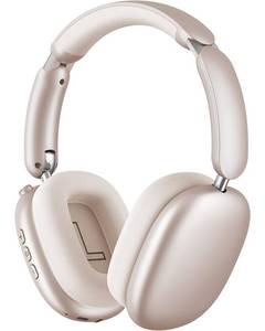 lot 48706 image: Wentronic Y02 Active Noise Cancelling Headphones,60H Battery,5 EQ Music Modes,Hi-Res Audio,Deep Bass,Foldable Wireless Over Ear Bluetooth 5.4 Headset,Breathable Leather Earpads (Starlight) - Retail $36