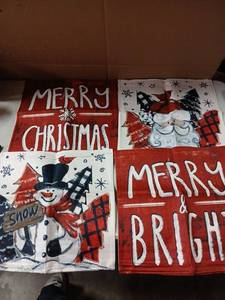 lot 51626 image: Christmas Pillow Cases for Home Decor-4 - Retail $15