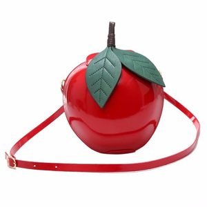 lot 1067 image: Apple Shape Shoulder Handbag PU Leather  Funny Cute Crossbody Purse, Lightweight Apple Bag for Women, Fashion Daily Use Gift Idea for Girls and Teens - Retail $19