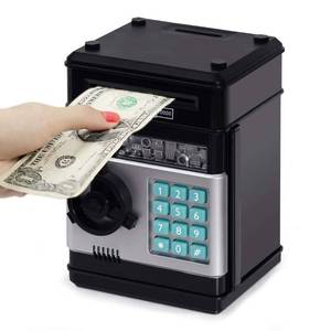 lot 1071 image: Refasy Kids Toys for Boys Girls Age 3-5,Electronic Piggy Banks for Kids Money Savings Box Toys Mini ATM Coin Bank for Children Best Birthday Xmas Gifts Cash Coin Can for Kid 8-12 Year Old Black - Retail $21