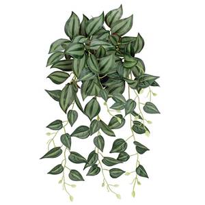 lot 1084 image: DILATATA Fake Plants Artificial Potted Plants 20 Inch Faux Peperomia Ivy Vine Plant Hanging Plant for Home Office Desk Shelf Indoor Outdoor Decor