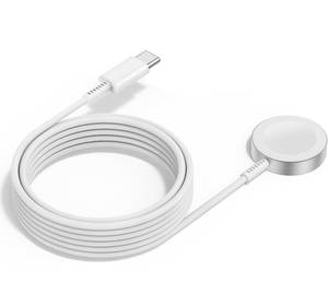 lot 1098 image: 2Pack for Apple Watch Charger Cable, Magnetic Fast Charger to USB-C Cable 6FT(2m), Wireless Fast iWatch Charger Portable Compatible with iWatch UltraSeries 9876SESE254321-White - Retail $16