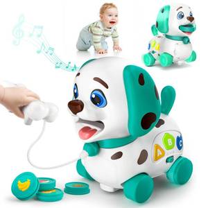lot 1221 image: Toys for 1 Year Old Boy Girl Gifts, Musical Bilingual Baby Toys 6-12-18 Months, 1st Birthday Boy Gifts for 1 Year Old Girl Presents, Learning Educational Puppy for Infants, Toddlers - Retail $36