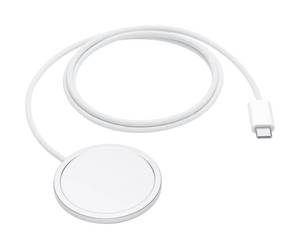 lot 1227 image: Apple MagSafe Charger (1 m) Wireless Charger with Fast-Charging Capability - Retail $35