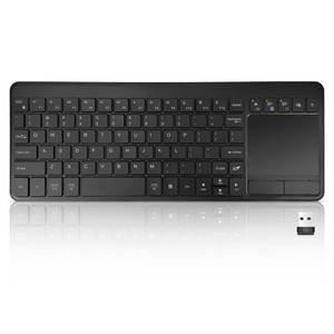 lot 1228 image: INFINMIND Wireless Bluetooth TouchPad Keyboard with Multi-Device Keyboard for Windows,Laptop,Tablet,Windows,Android,Chrome OS - Retail $23