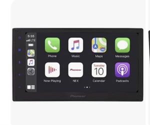lot 3906 image: Pioneer Dmh-160bt-ii 6.8 inch Bluetooth