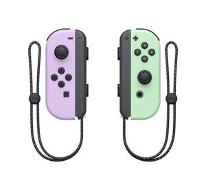 lot 3929 image: Nintendo Switch Joy-Con (L)(R) - Pastel Purple Pastel Green