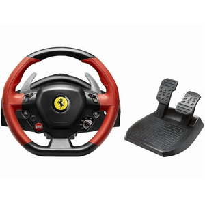 lot 3945 image: Thrustmaster Ferrari 458 Spider Racing Wheel - (Xbox Series XS  One)