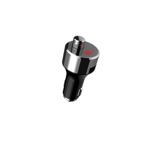 lot 3973 image: Auto Drive Bluetooth FM Transmitter Hands-Free Calling Compatible with Smartphones 3.5x3.5x7.5CM 35G
