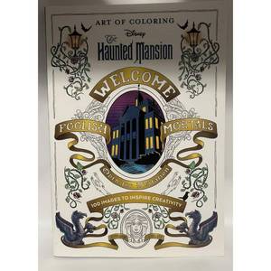 lot 4779 image: Disney Haunted Mansion Art of Coloring Book