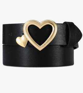 lot 4806 image: Red Heart Belts for Women Fashion, Ladies Dress Belts for Women Dressy, Black Leather Belts for Womens Jeans