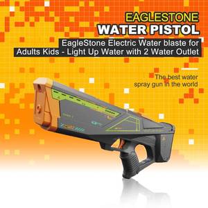 lot 4826 image: EagleStone Electric Water blaste for Adults Kids - Light Up Water