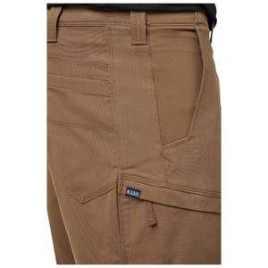 lot 4829 image: PULI Mens Twill Carpenter Shorts 11 inch Cargo Stretch Loose Fit Hiking Outdoor with Multi Pockets SIZE 34