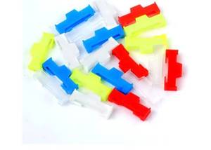 lot 4832 image: skrnrhrery Servo Cable Clip Lock,  Servo Extension Cable Safety Connector Clips Lead Wire Lock, for Rc Servo Expansion Cable Or Servo Y Adapter Cable, Jr Servo Cable Kit. (Mixed Color)