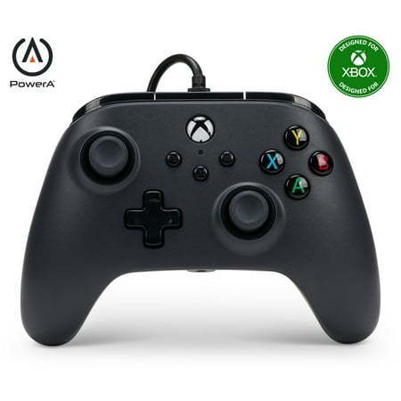 lot 2632 image: PowerA Wired Controller for Xbox Series XS - Black
